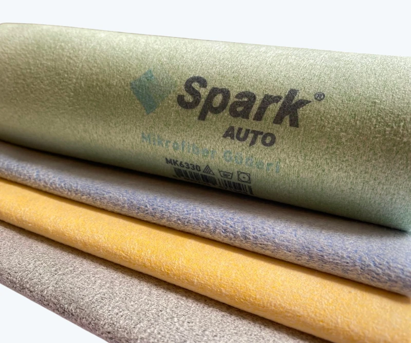 Mikrofiber Güderi logo ve doku görseli