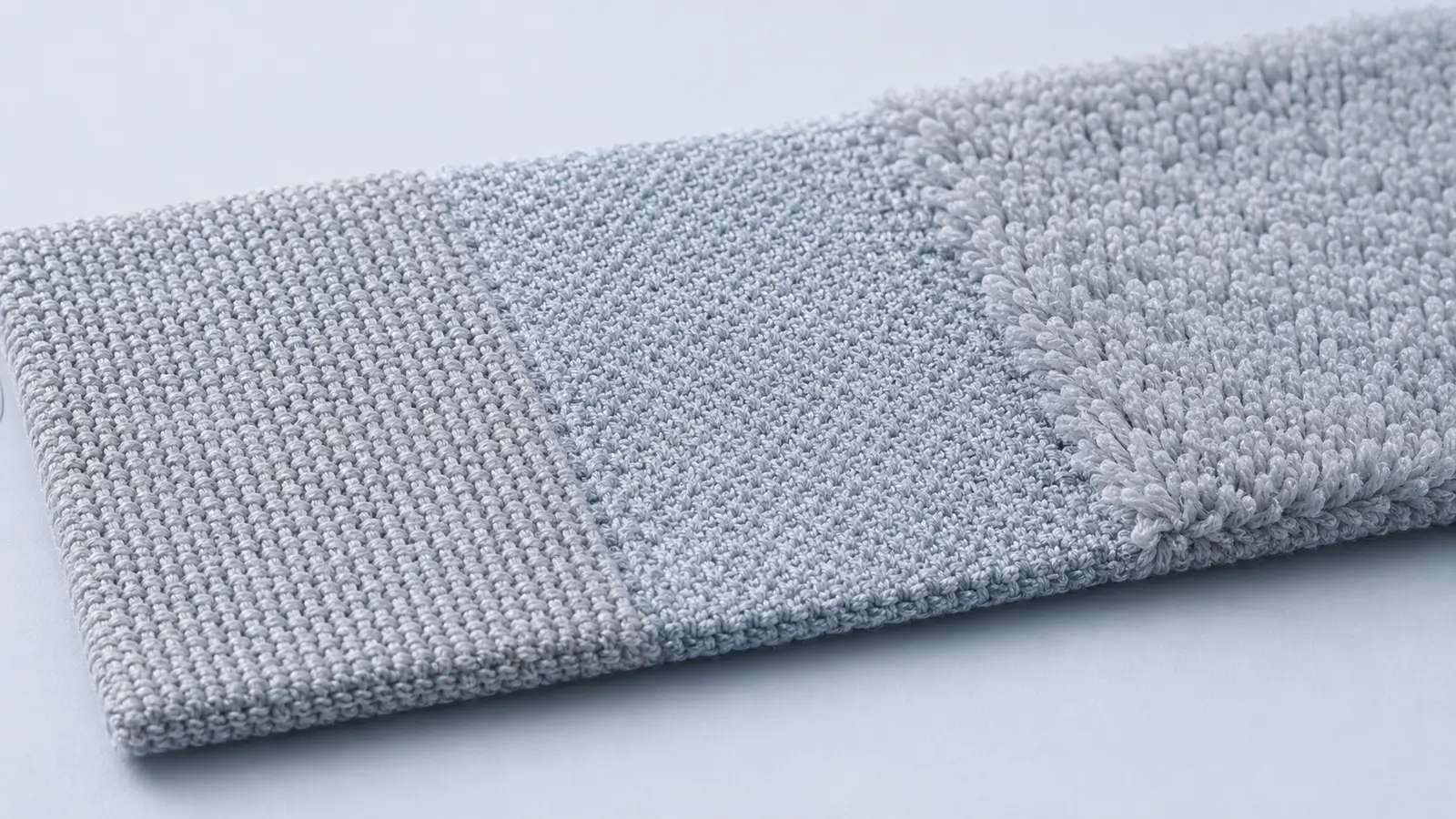 Farklı mikrofiber doku ve dokuma konstrüksiyonları
